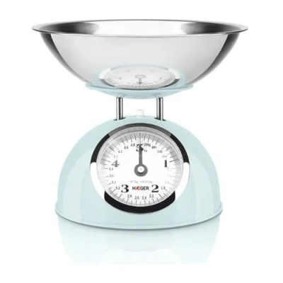 Afbeelding van keukenweegschaal Haeger KS BME.010A Blauw