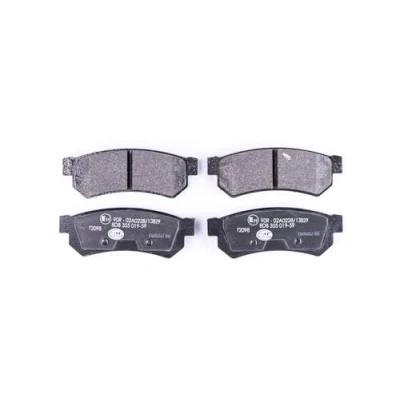 Afbeelding van HELLA 8DB 355 019 591 Remblokkenset Niet geschikt voor slijtage waarschuwingscontact CHEVROLET: Nubira Estate, Lacetti Hatchback, Saloon