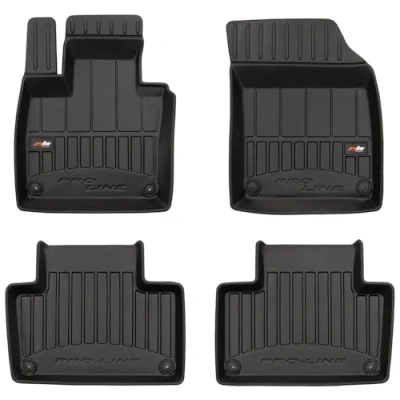 Afbeelding van M MOTOS Rubber Vloermatten voor Volvo XC90 II sinds 2014 Verbeter uw reiscomfort met Zwarte Auto 3D Antislip Automatten All Weather Auto, Bescherming Tegen S