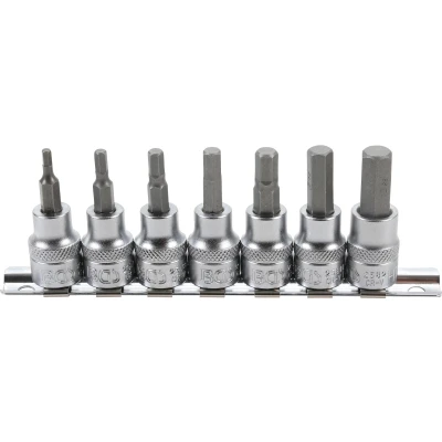 Afbeelding van BGS Dopsleutelbitset 3/8&quot; INBUS 3 10 mm, 7 delig
