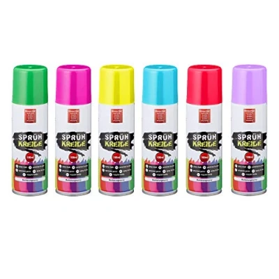 Afbeelding van Cepewa 6 stuks krijtsprays voor markering, oplosbaar in water