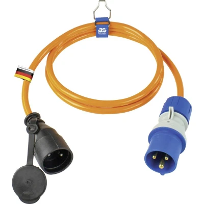 Afbeelding van AS Schwabe 862435 Stroom Adapterkabel 16 A Oranje 1.5 m H07BQ F 3G 2,5 mm²
