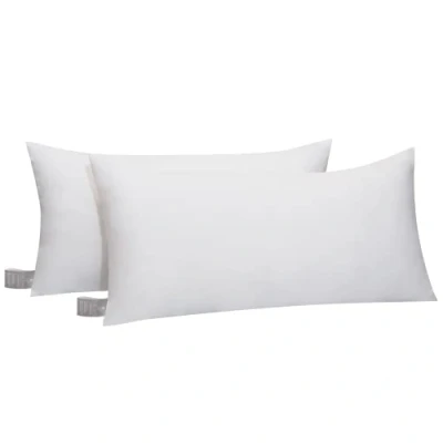 Afbeelding van Kussen 40 x 70 cm, set van 2, zachte microvezel, hoofdkussen, mensen met allergieën, optimale ondersteuning voor nek en hoofd, binnenkussen, ademend, vochtregulerend,