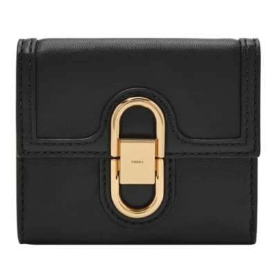 Afbeelding van Fossil Small Avondale Portemonnee, Dames, Maat: One Size, Black