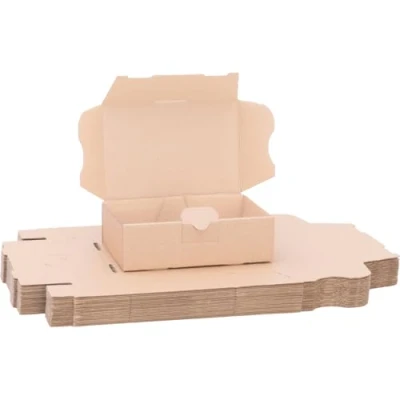Afbeelding van verpacking Maxibrief MB 1 vouwkarton 160 x 110 50 mm, binnenafmetingen 150 105 46 bruin, 100 stuks