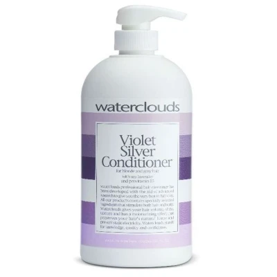 Afbeelding van Waterclouds Violet Silver Conditioner 1000ml Haibu by Kapperskorting.com