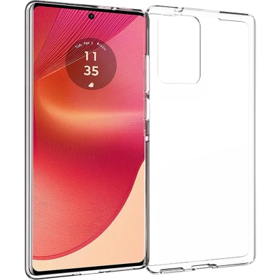 Afbeelding van Accezz Hoesje Geschikt voor Motorola Edge 50 Fusion Siliconen Clear Backcover Transparant