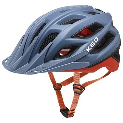 Afbeelding van Fietshelm KED Companion L (55 61cm) blue grey orange matt
