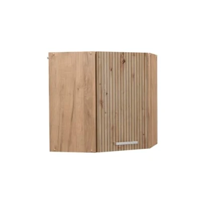 Afbeelding van Vicco Hoek hangkast R Line, Artisanaal eiken/Krachtige eik goud, 57 cm