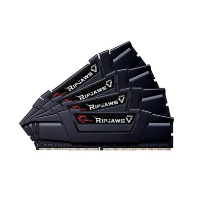Afbeelding van G.Skill Ripjaws V Werkgeheugenset voor PC DDR4 128 GB 4 x 32 Non ECC 3200 MHz 288 pins DIMM CL16 18 38 F4 3200C16Q 128GVK