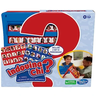Afbeelding van Hasbro Gaming Raad eens wie? Origineel raadselspel voor 2 spelers, spelletjes kinderen en Bmbine vanaf 6 jaar, leuk het gezin