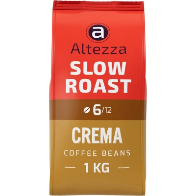 Afbeelding van 32% korting Altezza Slow Roast Crema Koffiebonen, 1 kg