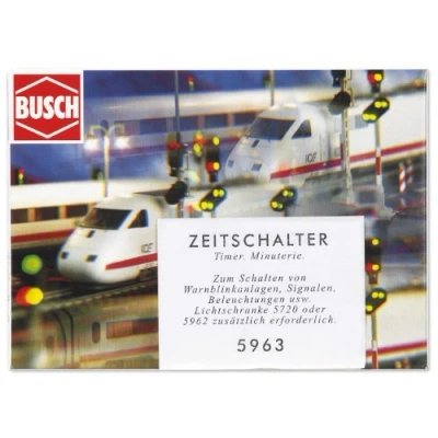 Afbeelding van Busch Zeitschalter (Bu5963) modelbouwsets, hobbybouwspeelgoed voor kinderen, modelverf en accessoires