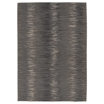 Afbeelding van Abstract Vloerkleed Sapphire Ripple Antraciet 200x290 Cm