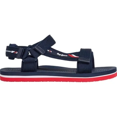 Afbeelding van Pepe Jeans WEST Sport Sandalen, Heren, Maat: 41, Navy Polyester