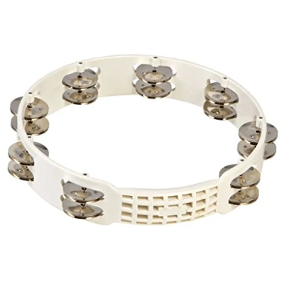 Image de Percussions Lp Latin Percussion Lpa192 Tambourins Aspire 10 Blanc Tambourin Tamborim
