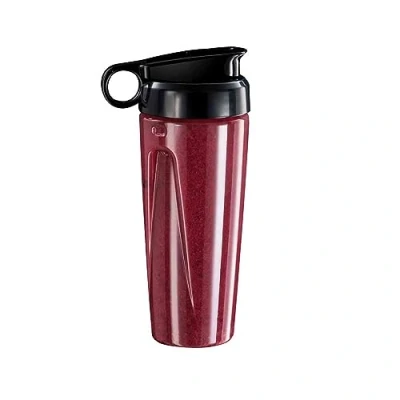 Image de Russell Hobbs To Go N700105 Gourde avec couvercle et ouverture pour blender 2 en 1 23821 56 600 ml, sans BPA, passe au lave vaisselle, smoothie comme bouteille de sport les déplacements