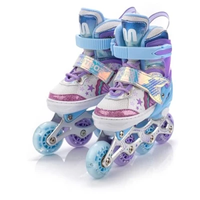 Afbeelding van Meteor Mermaid Skates Inline Kinderen Verstelbaar Maat 34 37