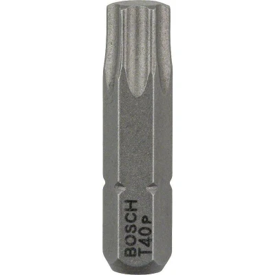 Afbeelding van Bosch Accessories 2607002500 T bit 40 Extra hard C 6.3 25 stuk(s)
