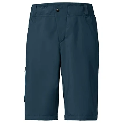 Afbeelding van Vaude Ledro Korte broeken, Heren, Maat: Small, Dark sea