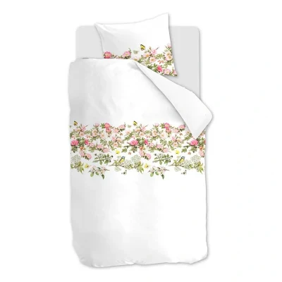 Afbeelding van Marjolein Bastin Dekbedovertrek Rozentuin Multi 140x200/220 + 1x 60x70