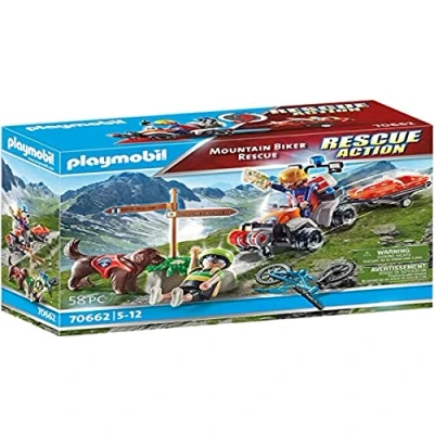 Afbeelding van Playmobil Rescue Action Mountain Biker