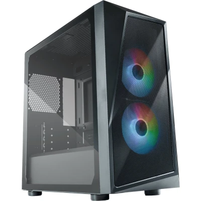 Afbeelding van Cooler Master CP320 KGNN S00 CMP 320, mATX, Midi Tower, 120mm, Window, ARGB, Black