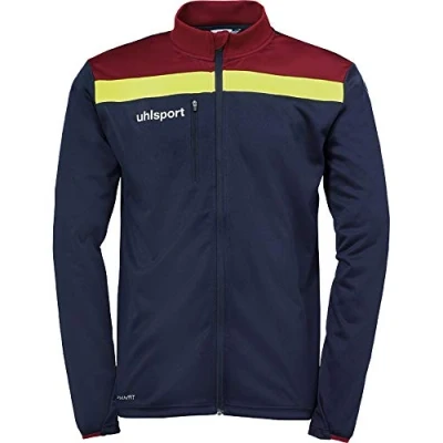 Afbeelding van Uhlsport Offense 23 Polyestervest Heren Marine / Bordeaux Fluogeel Maat: 5XL