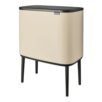 Afbeelding van Brabantia Bo Touch Prullenbak 33 Liter Beige