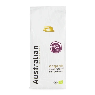 Afbeelding van Australian Homemade Koffie bonen slowroast intense body, RFA BIO Zak 1 kilo
