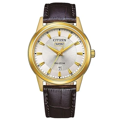 Afbeelding van Citizen AW0102 13AE Horloge Leer Bruin Ø 40 mm