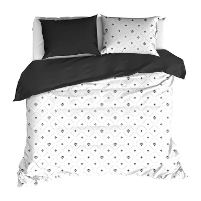 Afbeelding van De Witte Lietaer Dekbedovertrek Knight Lits Jumeaux 240 x 220 cm Katoen