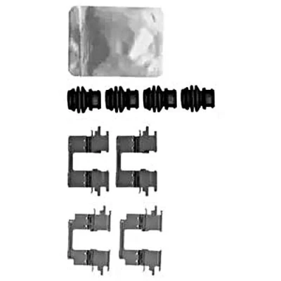 Afbeelding van DELPHI LX0624 Accessoireset, schijfremblok MITSUBISHI: OUTLANDER 3, ASX Off Road, MAZDA: 6 Estate, Saloon