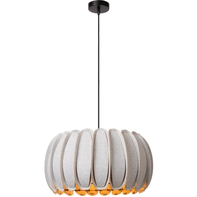 Afbeelding van Lucide SPENCER Hanglamp Ø 40 cm 1xE27 Grijs
