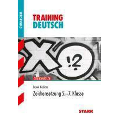 Afbeelding van Training Deutsch 5. 7. Klasse Unterstufe Zeichensetzung