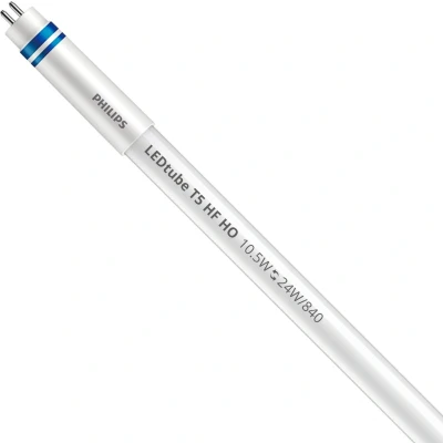Afbeelding van Philips LED Buis T5 MASTER Instantfit (HF) High Output 10.5W 1600lm 840 Koel Wit 55cm Dimbaar Vervangt 24W