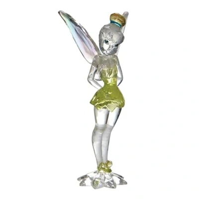 Afbeelding van Enesco Disney Facets Collection Fee belletje, staand, 9,5 cm hoog, groen