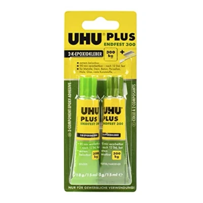 Afbeelding van Uhu Endfest 300 2 Tubes Samen 33 Gram