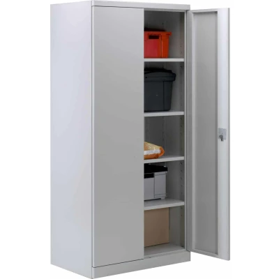 Afbeelding van Draaideurkast 194x92x60 extra diep Wit