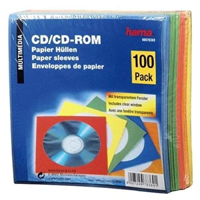 Afbeelding van Hama Paper Sleeves 100P Mix In Foil