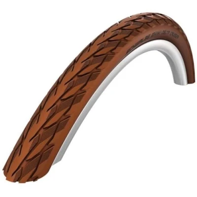Afbeelding van Buitenband Schwalbe Delta Cruiser Plus 28 x 1.40&quot; 37 622mm bruin met reflectie