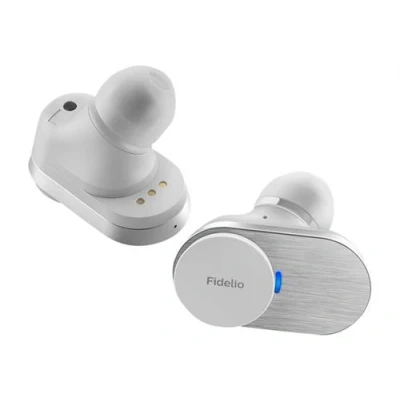 Image de Philips Fidelio T1 Écouteurs sans fil avec micro intra auriculaire Bluetooth Suppresseur de bruit actif blanc