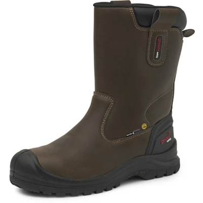 Afbeelding van Gevavi Safety Werklaars Lecce Gx94 Bruin Werkschoenen 45 S3