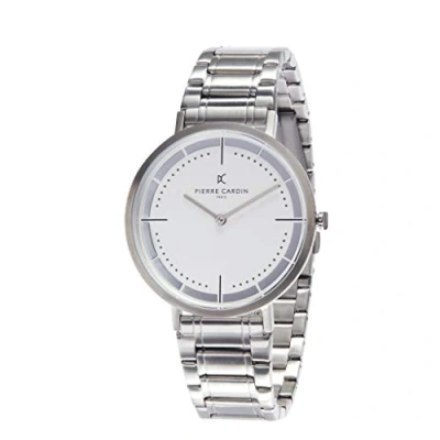 Afbeelding van Pierre Cardin Belleville Park CBV.1022 Horloge Staal Zilverkleurig Ø 41 mm