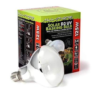 Afbeelding van Komodo solar d3 uv basking lamp 125 watt