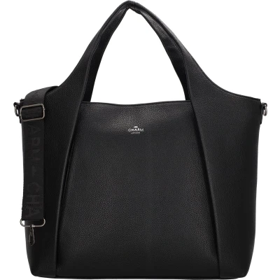 Afbeelding van Charm London Mulberry street Laptoptas 15,6 inch (34.5x19.4 cm) Zwart