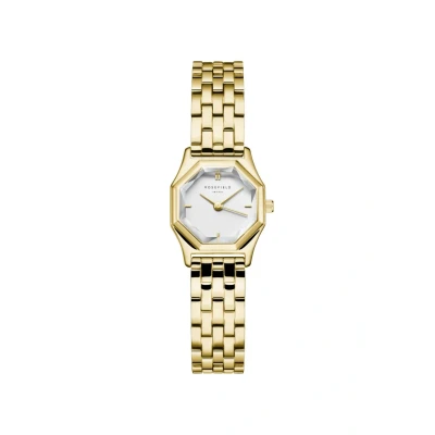 Afbeelding van Rosefield dames Gemme horloge GWGSG G02 in de kleur Goud
