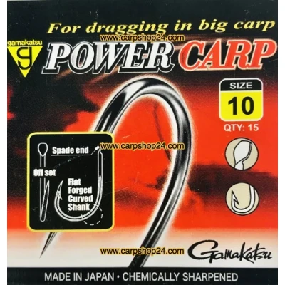 Afbeelding van Gamakatsu G Power Carp Spade Barbed (15 pcs) Maat : 10