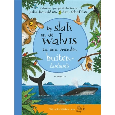 Image de de slak en walvis hun vrienden buitendoeboek