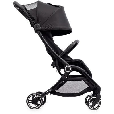 Afbeelding van Hamilton by Yoop S2 Lichtgewicht Buggy MagicFold™ Technologie Tot 22 kg Kinderwagen inclusief Reisband en Bekerhouder Compact, Verstelbaar, Opvouwbaar Inklapbaar Plooibuggy Baby Zwart